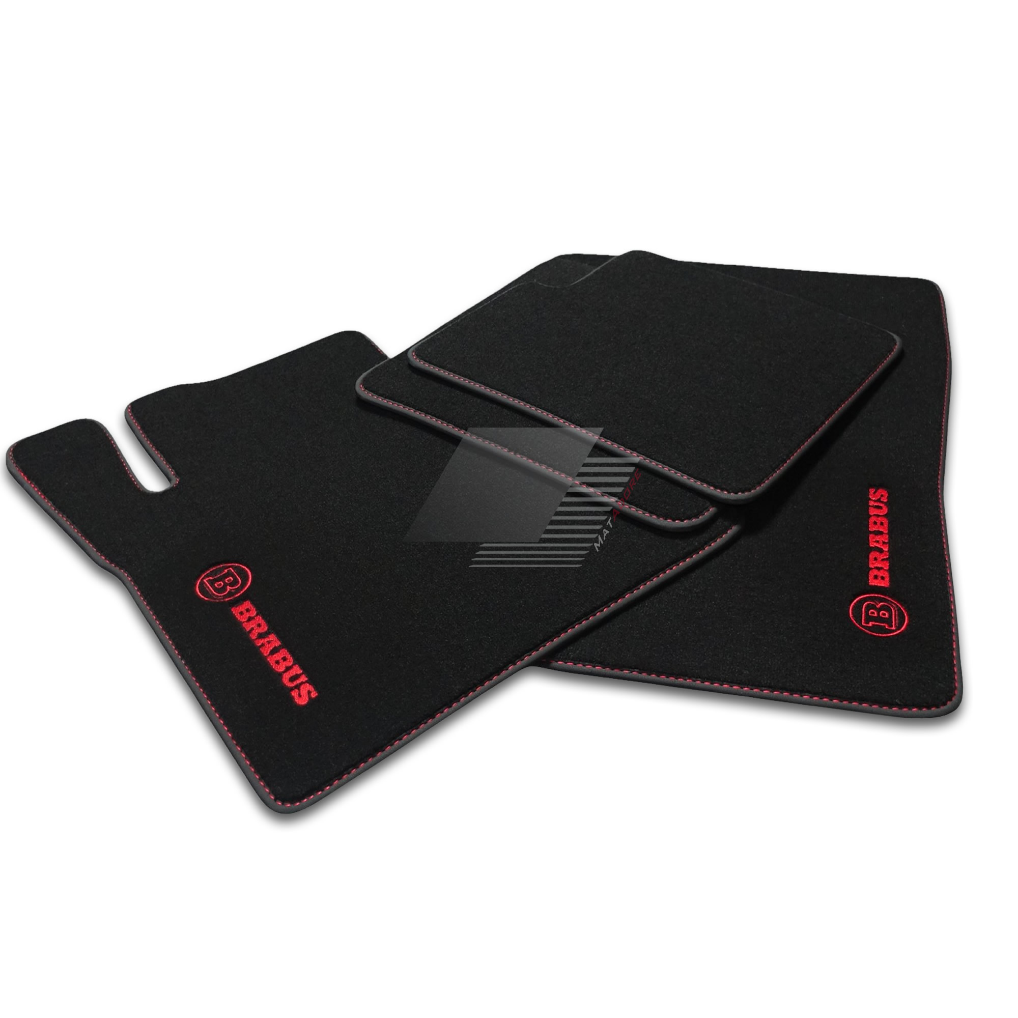 Mercedes X Class Floor Mats 2017 Onwards *Rear 2 #BRABUS